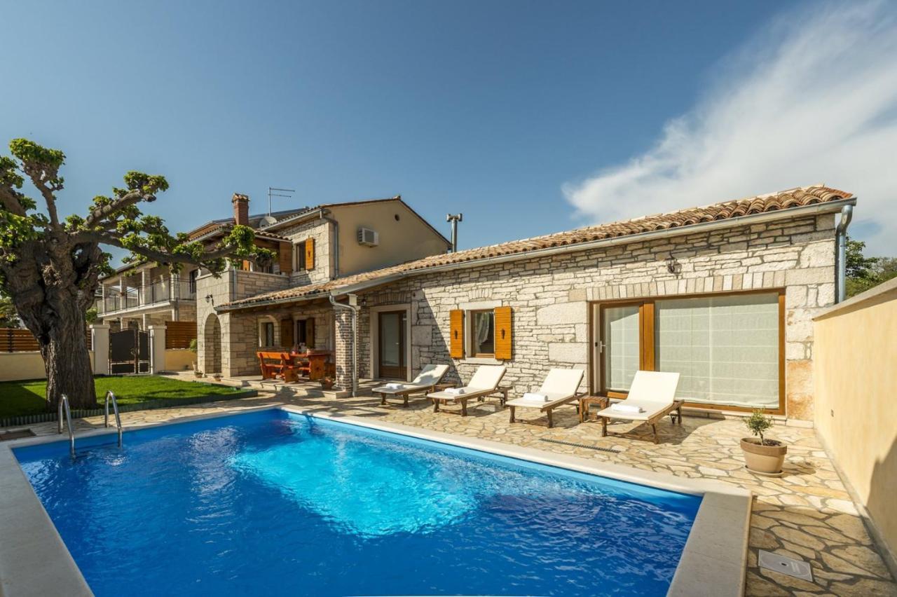 Villa Natale With Private Pool And Garden Vošteni 外观 照片